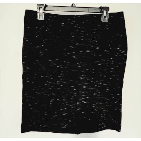Fenn Wright Manson J614 Black & White Winter Print Skirt 8 - Picture 1 of 11